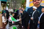 آیین گشایش کانون خدمت رضوی در تخت‌فولاد