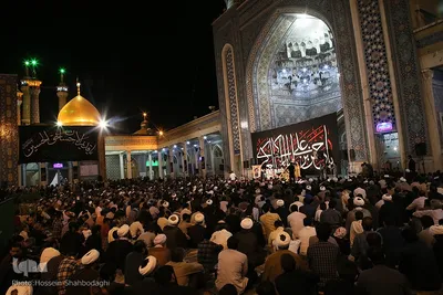 وداع با پیکر طلبه شهید مدافع امنیت مهدی زاهدلویی