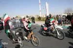 راهپیمایی خودرویی و موتوری 22 بهمن 1400 در یزد‎‎