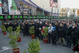 اجتماع عزاداران فاطمی در میدان هفت تیر تهران