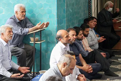 نماز عید غدیر در مسجد امیرچقماق و پیاده روی سادات در یزد‎‎