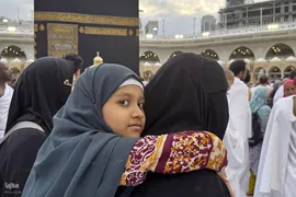 تصاویری از حضور کودکان در حج عمره