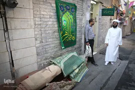 سفره افطار کریم اهل‌بیت(ع)در کوچه پس کوچه‌های جنوب تهران
