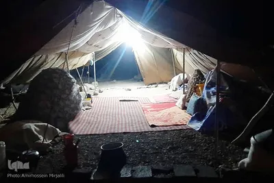 بازدید خبرنگاران از مناطق عشایری شهرستان ابرکوه