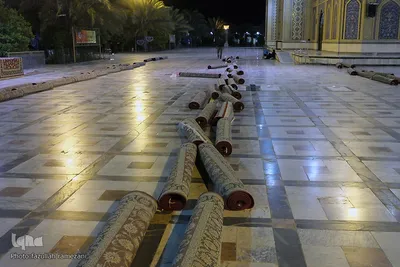 جشن مبعث درحرم امام موسی کاظم برادر امام رضا علیه السلام
