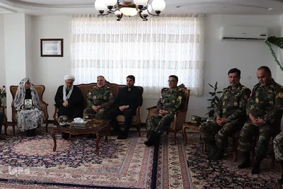 دیدار با خانواده شهید