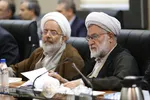 جلسه مسئولان عالی قضائی و نشست خبری رئیس قوه قضائیه در اراک