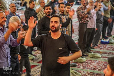 مراسم سوگواری شب شهادت امام حسن عسکری(ع) شاهچراغ