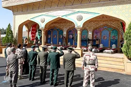 مراسم مشترک دانش‌آموختگی دانشجویان دانشگاه‌های افسری نیروهای مسلح با حضور فرمانده کل قوا