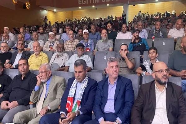 بزرگداشت عملیات طوفان الاقصی در استانبول