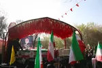 سومین مراسم تشییع پیکر‌های شهدای جنگ رمضان در اصفهان