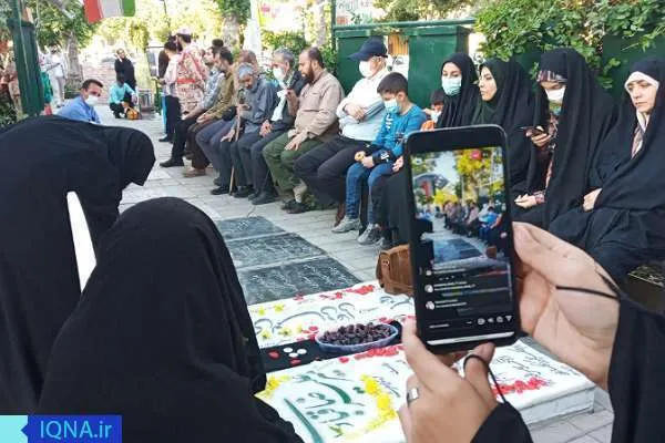 عکس | پاسداشت سالروز شهادت «علیرضا قبادی» در امامزاده محمد(ع)