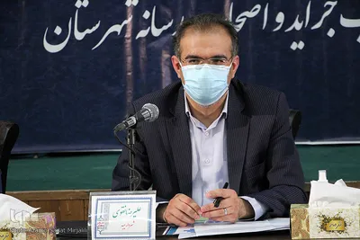 نشست خبری نقوی شهردار و اعضای شورای اسلامی شهر میبد‎‎