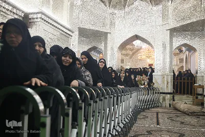 غبارروبی حرم حضرت عبدالعظیم حسنی(ع)