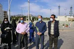 تجدید میثاق جهادگران جهاد دانشگاهی در اصفهان با شهدا
