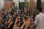 اعتکاف دانش آموزی در مرند
