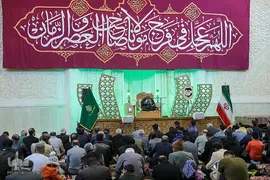 حال و هوای حرم شاهچراغ(ع) در شب نیمه شعبان‎