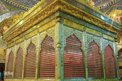 حرم مطهر و نورانی امام حسن عسگری (ع) در سامرا