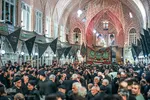 عزاداری عاشورا در بازار تبریز‎