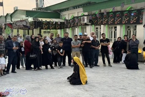 اجرای نمایش میدانی «پرسه در نیاز» در امامزاده ابراهیم(ع) آمل