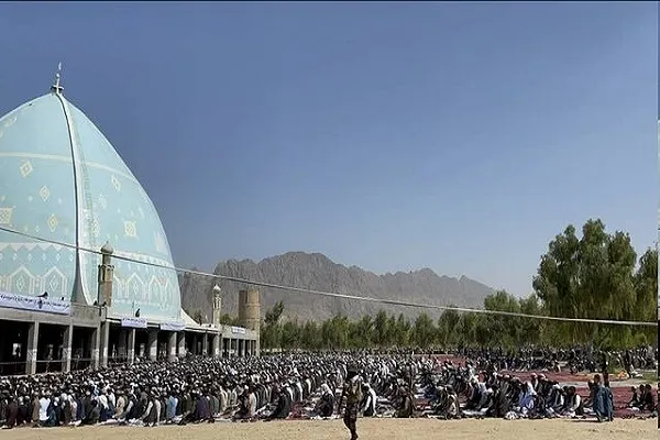 اقامه نماز عید فطر در افغانستان