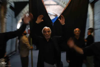عزاداری اربعین حسینی در بزرگترین بازار مسقف جهان