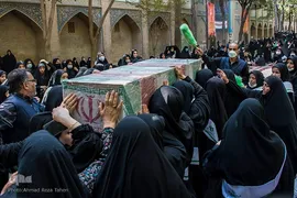 حسینیه ایران؛ سوگواره شیرخوارگان حسینی در چهارباغ عباسی اصفهان