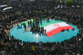 تشییع پیکر رئیس جمهور شهید در تهران (۲)