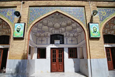 حجره طلبگی امام خمینی در مدرسه فیضیه قم
