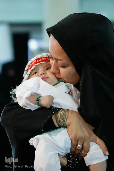 همایش شیرخوارگان حسینی در مصلی شهر ری
