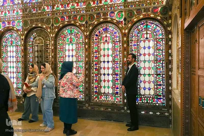 بازدید مسافران نوروزی از خانه امین‌التجار اصفهان