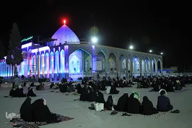 احیای شب نوزدهم ماه مبارک رمضان در امامزاده سید جعفر محمد(ع ) یزد