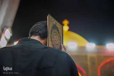 احیا در حرم امام علی‎‎
