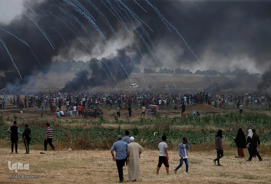Fələstin xalqının "vətən günü" münasibəti ilə keçirdiyi qayıdış yürüşləri