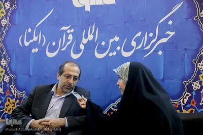 غرفه خبرگزاری ایکنا در یازدهمین روز نمایشگاه بین المللی قرآن کریم