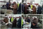 افتتاح متمرکز ۱۲ آشپزخانه اطعام مهدوی در کلاله