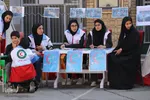 کرسی تلاوت قرآن کریم دانش آموزی ملایر در نماز جمعه به مناسبت 13 آبان
