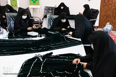 کارگاه تولید پوش سنگ ‌مضجع مطهر امام رضا(ع)