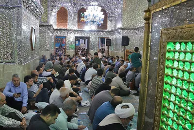 نوای دعای عرفه در آستان مقدس خضرت علی ابن حمزه(ع)