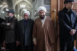 مراسم تشییع پیکر مطهر آیت‌الله امامی کاشانی