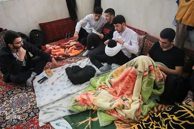 مراسم معنوی اعتکاف خراسان شمالی