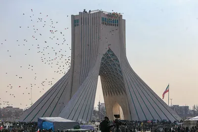 مراسم یوم‌الله ۲۲ بهمن، سالروز پیروزی انقلاب اسلامی در میدان آزادی