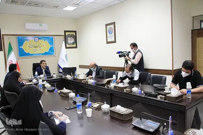 نشست خبری رییس کمیته آموزش ستاد پیشگیری کرونای استان یزد