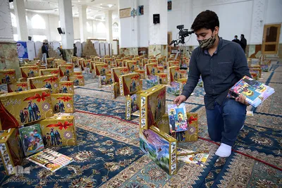 رزمایش کمک مؤمنانه «پویش همکلاسی مهربان» بسیج دانش آموزی در آرامگاه شیخ صدوق(ره) شهرری