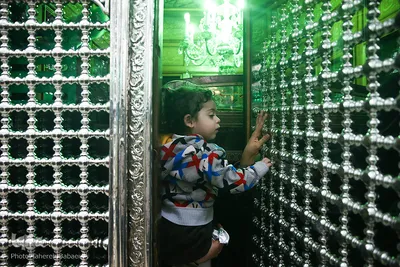 غبارروبی حرم حضرت عبدالعظیم حسنی(ع)