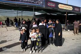 زائران پیاده امام رضا(ع)