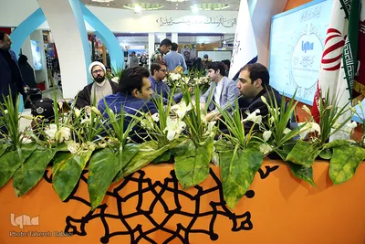 غرفه ایکنا در هشتمین روز نمایگاه مطبوعات