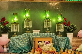 حرم حضرت رقیه(س) در شب ولادت