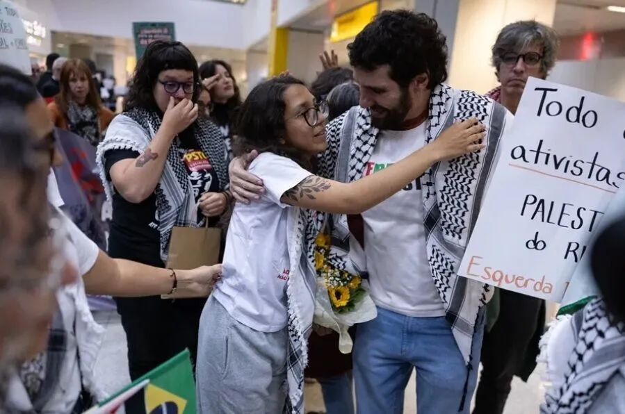 Brezilyalı Sumud Filosu aktivistlerinden Siyonist rejime kötü müdahale tepkisi
