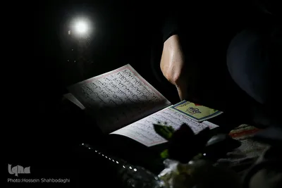 احیای شب قدر در گلزار شهدای قم
